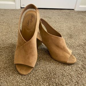 Tan Wedge Heels